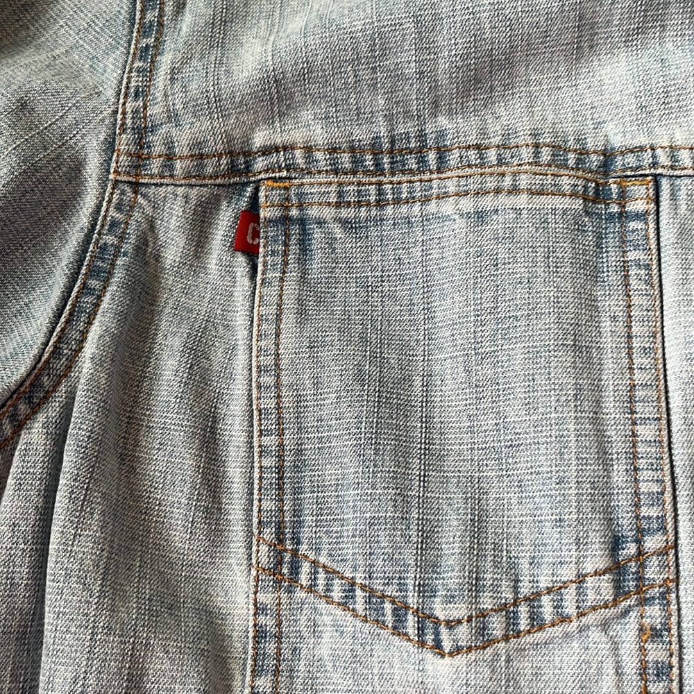Chico’s 3 denim jean jacket - Picture 7 of 7